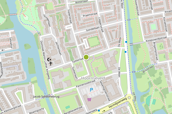 Ambulance-melding op Tjotterlaan, Zaandam op 29 juli, kaart-overzicht