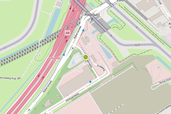 Ambulance-melding op Uiverweg, Schiphol op 29 juli, kaart-overzicht