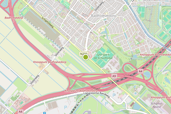 Ambulance-melding op Badhoevedorp op 29 juli, kaart-overzicht