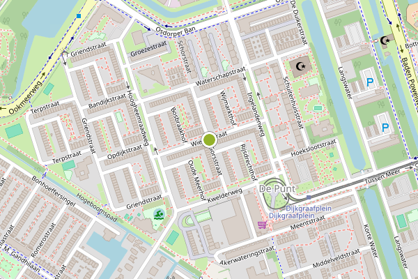 Ambulance-melding op Gorsstraat, Amsterdam op 18 mei, kaart-overzicht