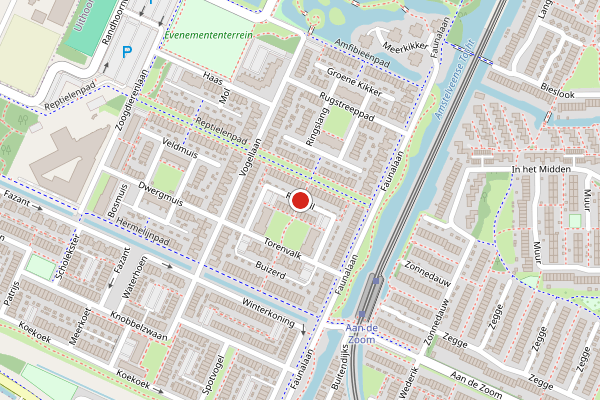 Brandweer-melding op Ransuil, Uithoorn op 19 mei, kaart-overzicht