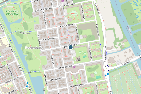 Politie-melding op Jaspersstraat, Zaandam op 5 augustus, kaart-overzicht