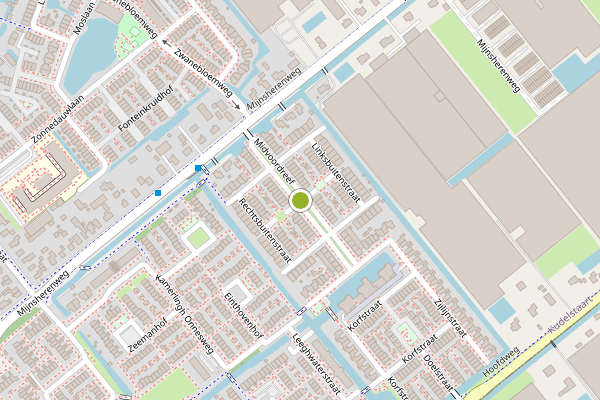 Ambulance-melding op Midvoordreef, Kudelstaart op 5 augustus, kaart-overzicht