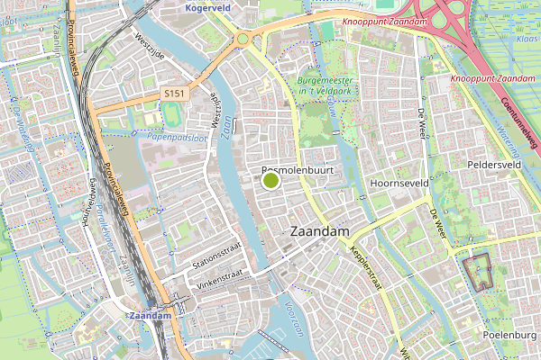 Ambulance-melding op Heijerm, Zaandam op 5 augustus, kaart-overzicht