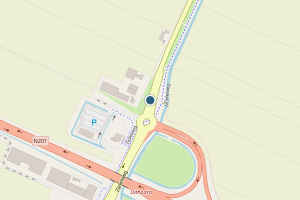 Politie-melding op Zijdelweg, Amstelveen op 5 augustus, kaart-overzicht