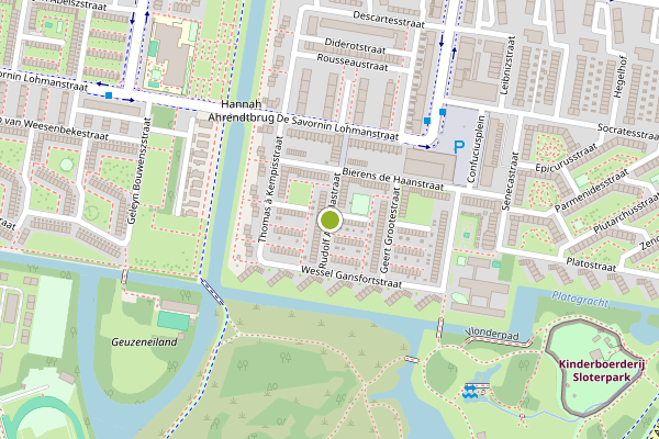 Ambulance-melding op Rudolf Agricolastraat, Amsterdam op 5 augustus, kaart-overzicht