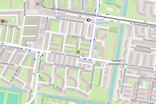 Ambulance-melding op Gillis Steltmanstraat, Amsterdam op 6 augustus, kaart-overzicht