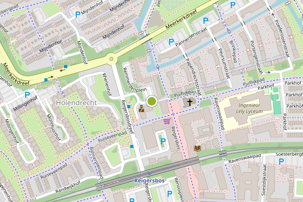 Ambulance-melding op Remmerdenplein, Amsterdam op 20 mei, kaart-overzicht