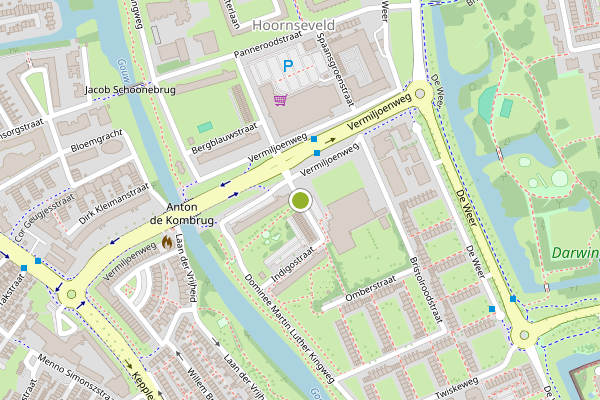 Ambulance-melding op Koningsgeelstraat, Zaandam op 6 augustus, kaart-overzicht