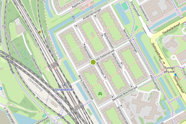 Ambulance-melding op Boeninlaan, Amsterdam op 6 augustus, kaart-overzicht