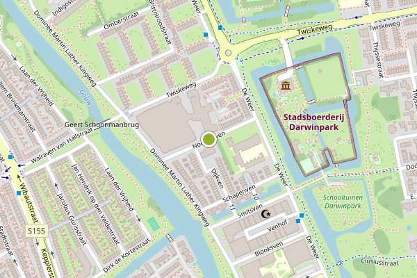 Ambulance-melding op Noorderven, Zaandam op 6 augustus, kaart-overzicht