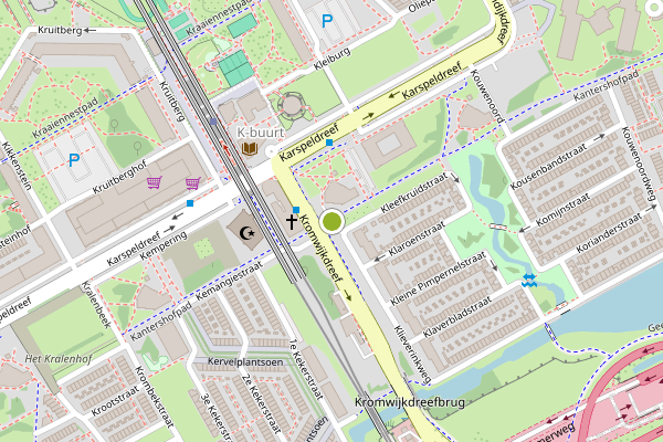 Ambulance-melding op Klieverink, Amsterdam op 6 augustus, kaart-overzicht