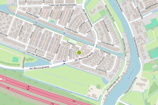Ambulance-melding op Zomertaling, Ouderkerk aan de Amstel op 21 mei, kaart-overzicht