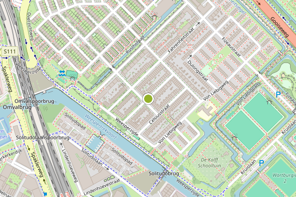 Ambulance-melding op Reaumurstraat, Amsterdam op 6 augustus, kaart-overzicht
