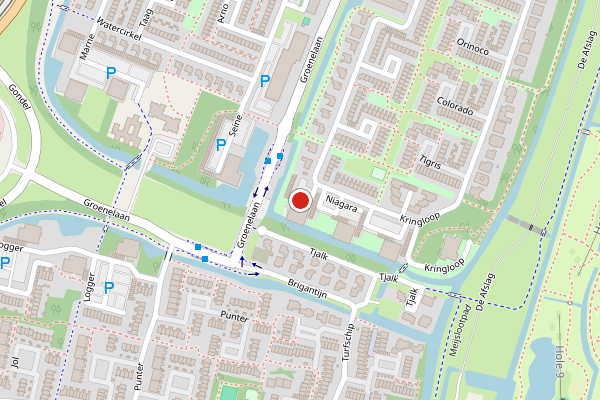 Ambulance + Brandweer + Politie samen ter plaatse op Missouri, Amstelveen op 7 augustus, kaart-overzicht nieuws-bericht