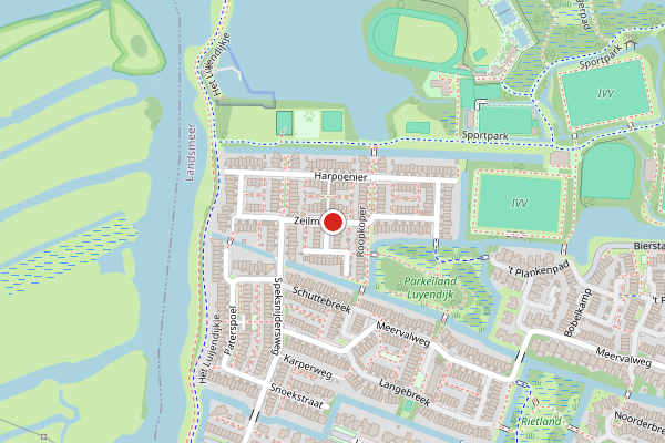 Brandweer-melding op Zeilmaker, Landsmeer op 7 augustus, kaart-overzicht