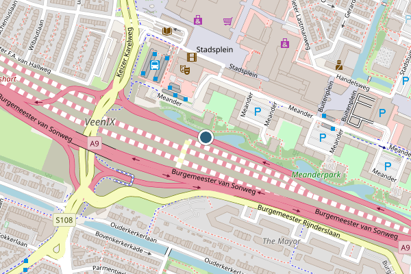 Politie-melding op Amstelveen-Stads, Amstelveen op 7 augustus, kaart-overzicht