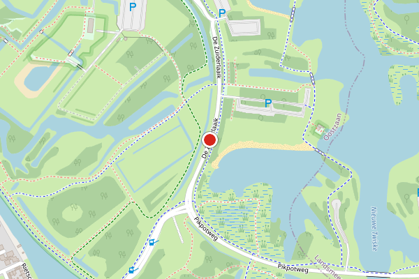 Brandweer-melding op De Zuiderlaaik, Oostzaan op 23 mei, kaart-overzicht