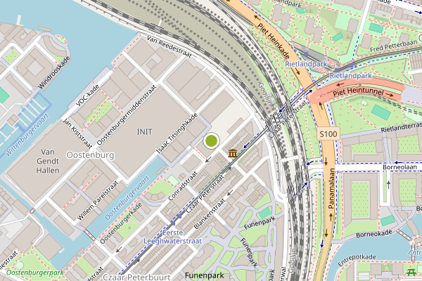 Ambulance-melding op Tonia Stieltjesplein, Amsterdam op 24 mei, kaart-overzicht