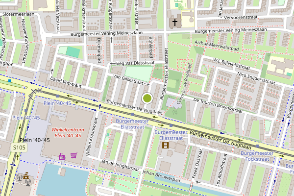 Ambulance-melding op Van Gilsestraat, Amsterdam op 24 mei, kaart-overzicht