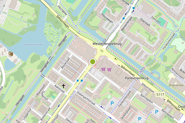 Ambulance-melding op Banne Buikslootlaan, Amsterdam op 24 mei, kaart-overzicht