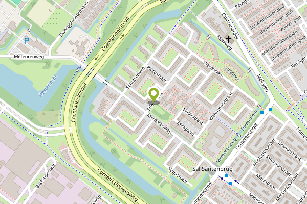 Ambulance-melding op Stierstraat, Amsterdam op 26 april, kaart-overzicht