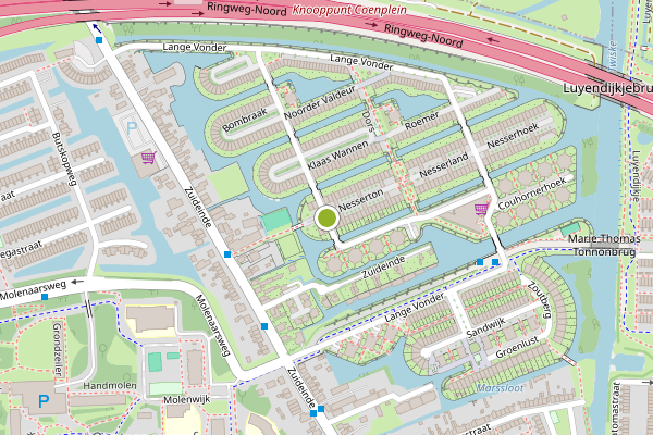 Ambulance-melding op Schelvisch Hoofd, Amsterdam op 24 mei, kaart-overzicht