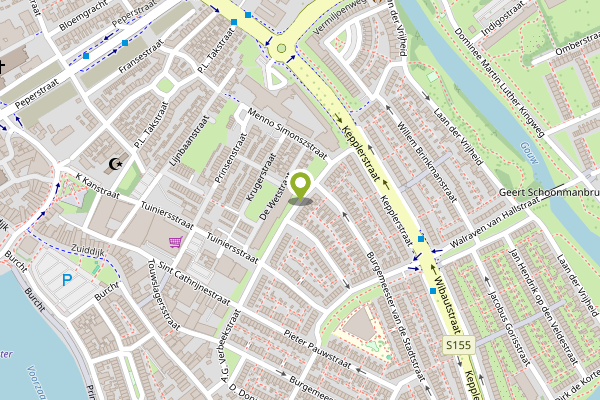 Ambulance-melding op A.G. Verbeekstraat, Zaandam op 27 april, kaart-overzicht