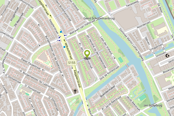 Ambulance-melding op Jacobus Gorisstraat, Zaandam op 27 april, kaart-overzicht
