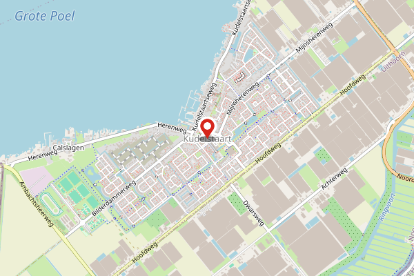 Brandweer-melding op Westeinderplassen, Kudelstaart op 27 april, kaart-overzicht