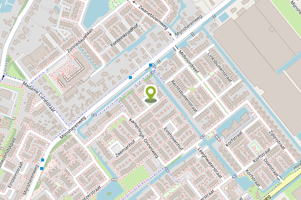 Ambulance-melding op Lorentzhof, Kudelstaart op 26 april, kaart-overzicht