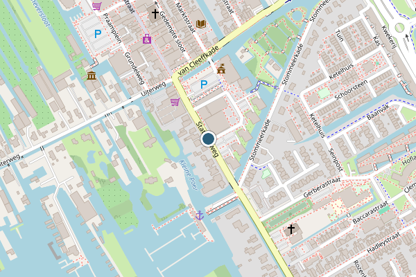 Politie-melding op Stationsweg, Aalsmeer op 29 mei, kaart-overzicht
