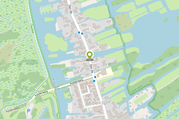 Ambulance-melding op Dorpsstraat, Landsmeer op 27 april, kaart-overzicht