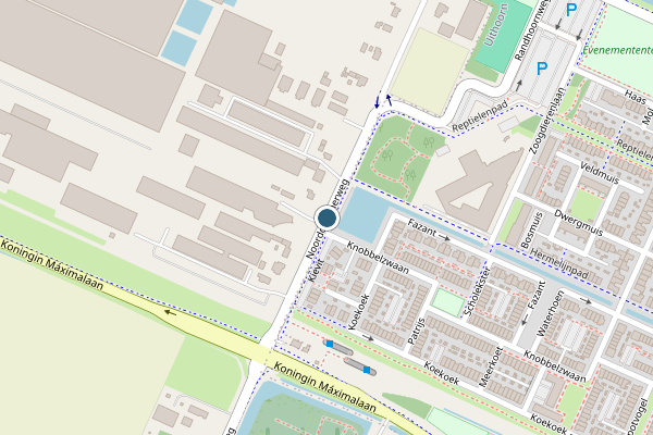 Politie-melding op Noorddammerweg, Uithoorn op 29 mei, kaart-overzicht