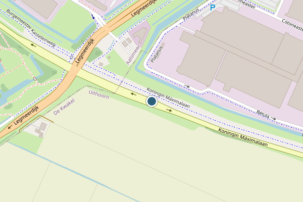 Ambulance + Brandweer + Politie samen ter plaatse op Maximalaan, Uithoorn op 29 mei, kaart-overzicht nieuws-bericht
