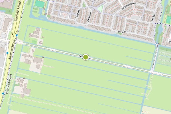 Ambulance-melding op Nesserlaan, Amstelveen op 30 mei, kaart-overzicht