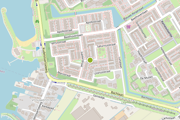 Ambulance-melding op Saturnusstraat, Aalsmeer op 30 mei, kaart-overzicht