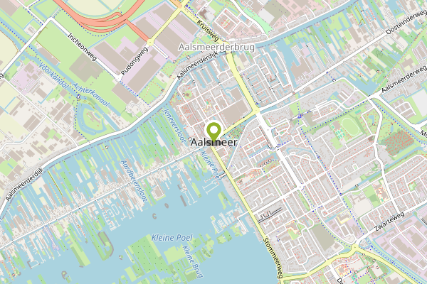 Ambulance-melding op Burgemeester Kasteleinweg, Aalsmeer op 23 april, kaart-overzicht