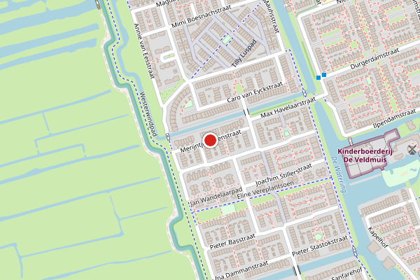Brandweer-melding op Merijntje Gijzenstraat, Zaandam op 1 juni, kaart-overzicht