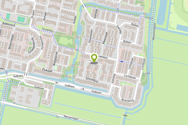 Ambulance-melding op Schutsluis, Amstelveen op 28 april, kaart-overzicht
