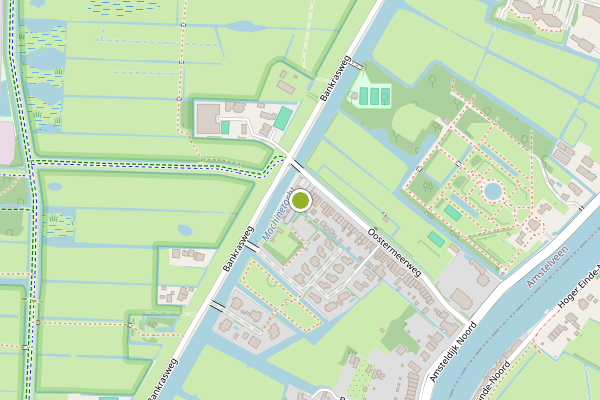 Ambulance-melding op Oostermeerkade, Amstelveen op 2 juni, kaart-overzicht
