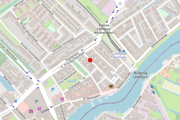 Brandweer-melding op Prinses Beatrixlaan, Uithoorn op 2 juni, kaart-overzicht