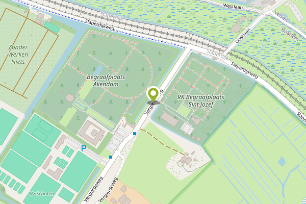 Ambulance-melding op Vergierdeweg, Haarlem op 29 april, kaart-overzicht
