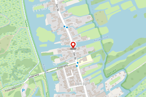 Brandweer-melding op Den Ilp op 30 april, kaart-overzicht