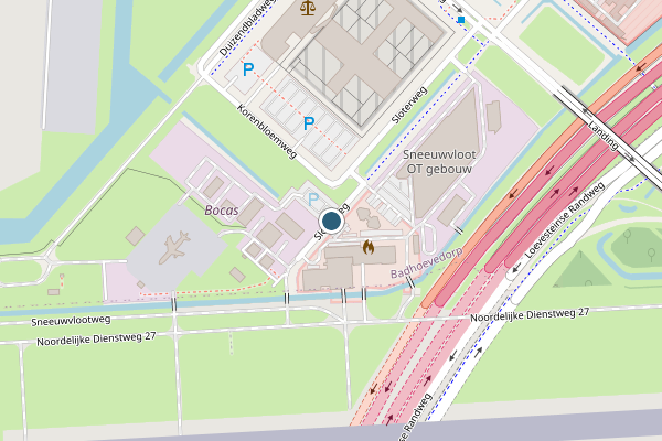 Politie-melding op Sloterweg, Badhoevedorp op 27 mei, kaart-overzicht