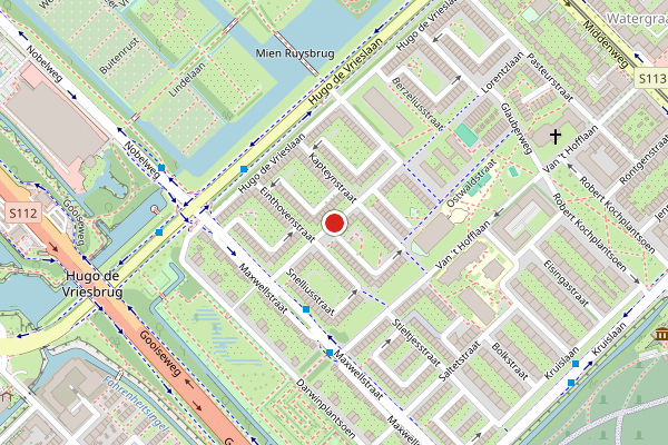Brandweer-melding op Lorentzlaan, Amsterdam op 4 juni, kaart-overzicht