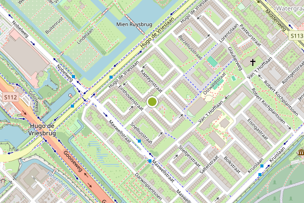 Ambulance-melding op Lorentzlaan, Amsterdam op 4 juni, kaart-overzicht
