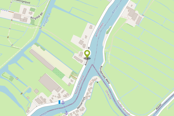 Ambulance-melding op Amsteldijk Zuid, Amstelveen op 29 april, kaart-overzicht