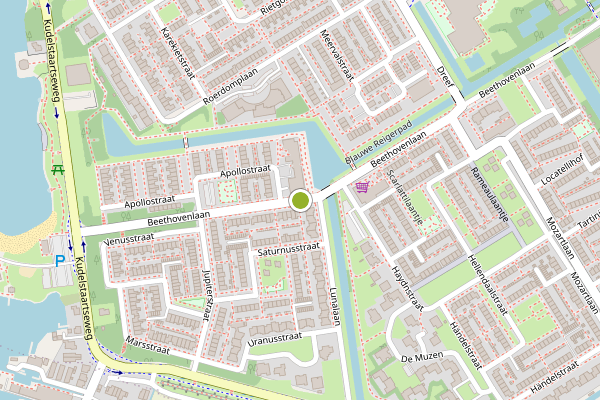 Ambulance-melding op Beethovenlaan, Aalsmeer op 4 juni, kaart-overzicht