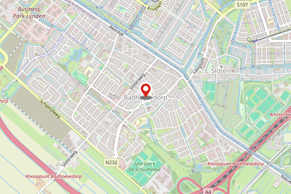 Brandweer-melding op Badhoevedorp op 6 september, kaart-overzicht